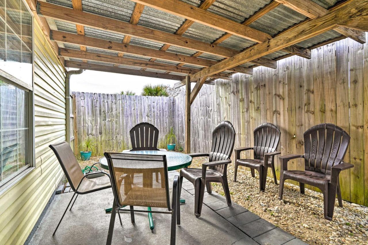 Pcb Duplex With Patio - Steps To Beach! Panama City Beach Esterno foto